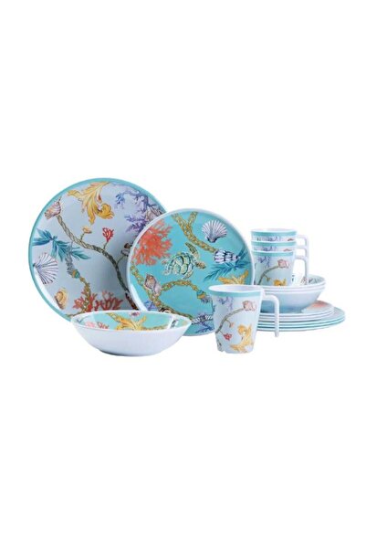 NURGAZ NG C121-T MELAMİN TABAK SETİ