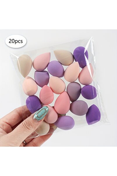 Choice7 20 قطعة - XFP-MIX2، 20/50/100 قطعة من إسفنجات المكياج الصغيرة - خالية...