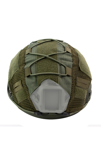 Choice7 غطاء خوذة تكتيكي مموه بلون أخضر عسكري من BOOIU، مناسب لخوذات Ops-Core...