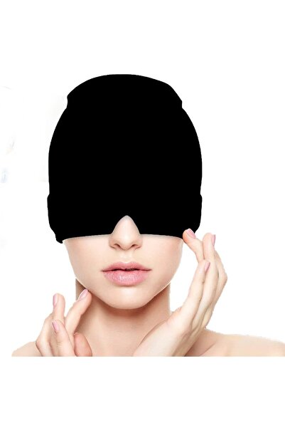 choice2 Black Ice pack head wrap for physical cooling, headache relief, sleep...