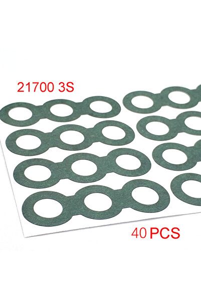 Choice9 3S 21700 مجوف 25/100 قطعة، حشية عازلة لبطارية ليثيوم أيون 18650 21700...