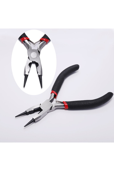 Choice11 كماشة ذات فكين مستديرين من الفولاذ الكربوني المقوى بالحديد والنيكل، ...