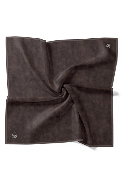 Levidor Crystal Scarf Cloud Pattern Dark Mink