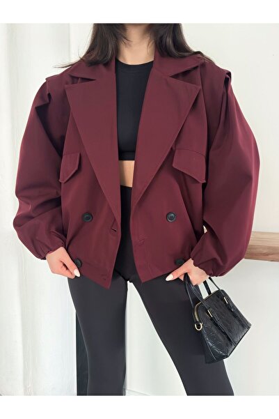 Ekim Store Cape Bomber Trench Jacket
