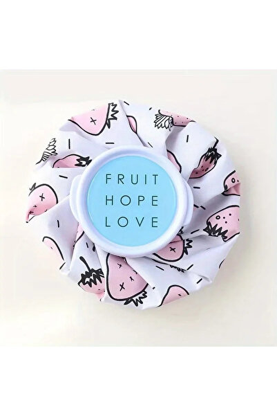 Choice1 White Cute Cartoon Cold & Hot Compress Bag for Repeated Use in Househ...