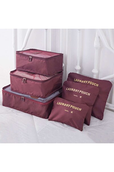 Thirty Three Design Travel organizer, set of 6 storage and organization bags,...