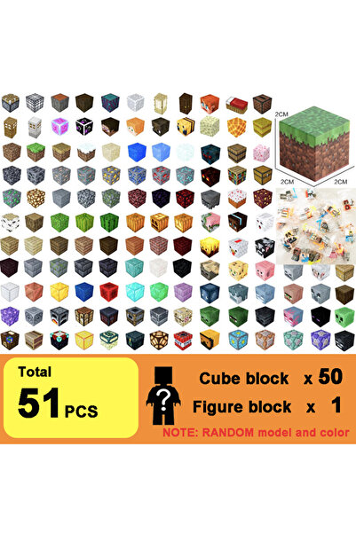 Choice5 مجموعة مكعبات مغناطيسية للأطفال مكونة من 51 قطعة - مجموعة بناء عالم م...