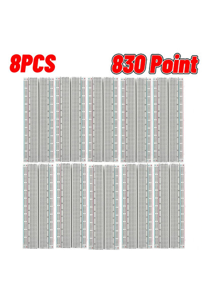 Choice9 8 قطع 830 نقطة، 1-20 قطعة لوحة تجارب، 400 لوحة دوائر مطبوعة 830 نقطة ...