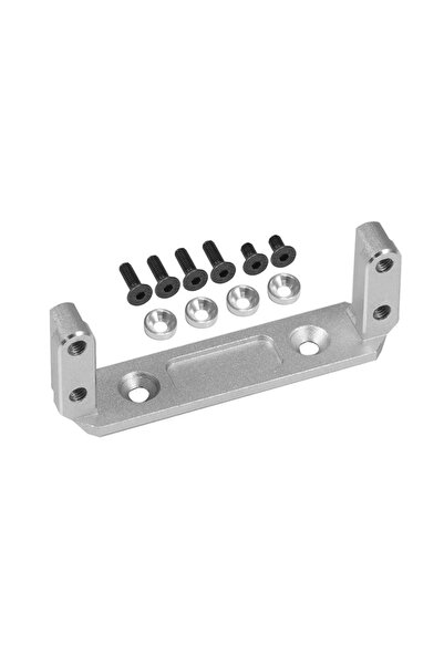 Choice1 حامل سيرفو من الألومنيوم CNC الفضي - يناسب Axial Capra UTB10 و SCX10 ...