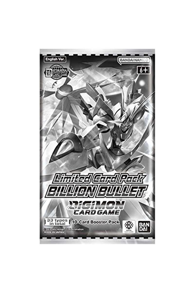 BANDAI Digimon Card Game Limited Card Pack Billion Bullet