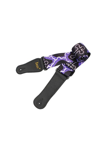 Choice6 حزام جيتار PJ0012-4 قابل للتعديل، مصنوع من قطن الخالص، متعدد الألوان،...