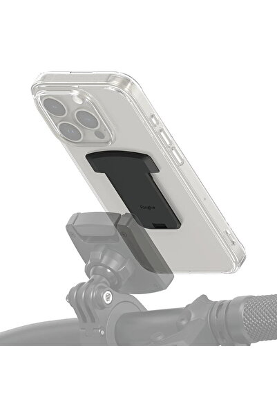 Ringke Adaptor suport smartphone bicicletă (set 2) - Quick & Go - Negru