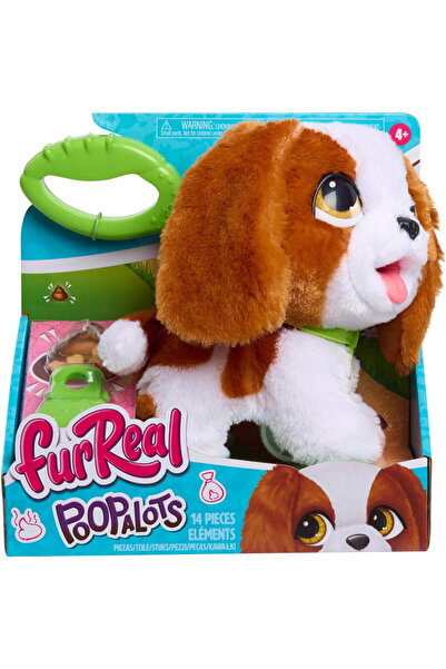 JustPlay Just Play forReal Poop-a-Lots Cavalier King Charles Spaniel, cuddly toy