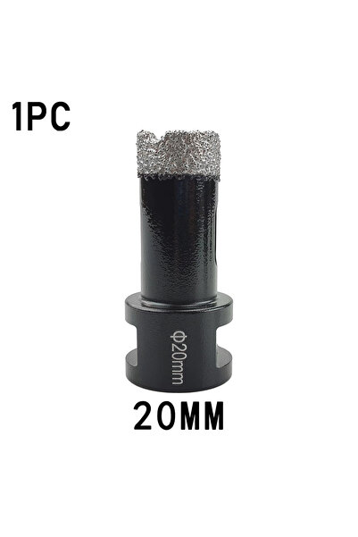 Choice8 20mm 1 Pcs M14 Thread Diamond Dry Vacuum Brazed Drilling Core Bits Se...