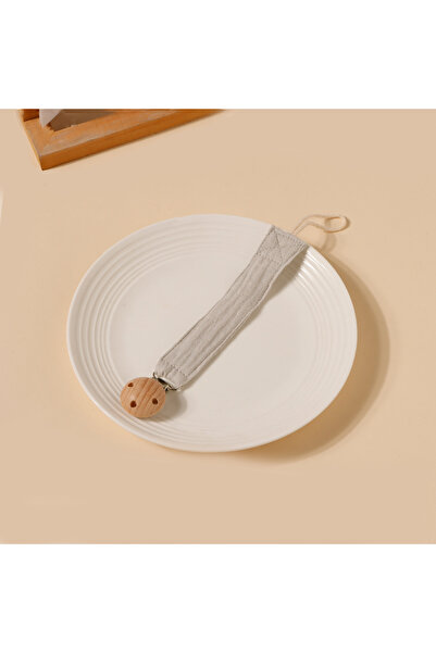 Choice4 Gray 1PcsDouble Layer Pure Cotton Crepe Cloth Nipple Hanging Rope Pri...