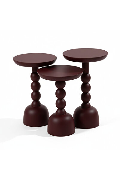 Mavikoltukdöşeme MS - SFC 5505 Boncuk Zigon Sehpa