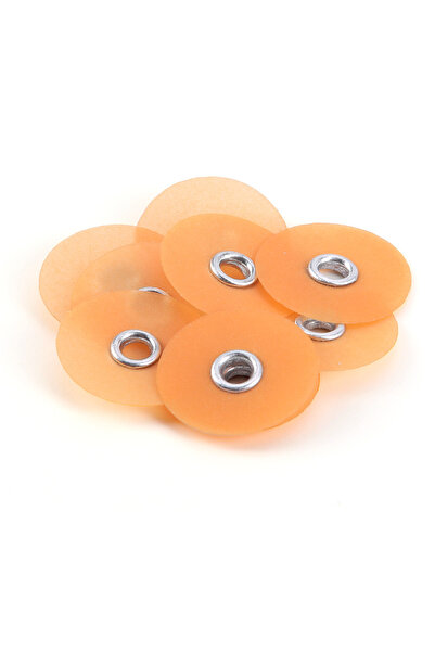 Choice5 أقراص تلميع دقيقة مقاس 12.7 مم، 10 قطع، لتلميع الأسنان، مناسبة للمواد...