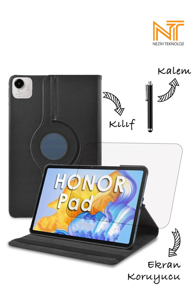 Nezih Case Huawei Honor Pad X9A 11.5 Inch Compatible 360 Rotating Stand Leath...
