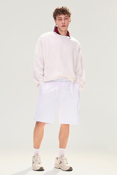 Bershka Basic pamuklu bermuda