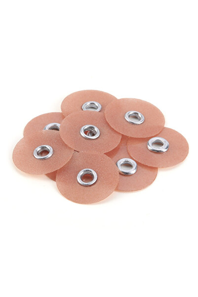 Choice4 أقراص تلميع متوسطة الحجم 12.7 مم، 10 قطع، لتلميع الأسنان، مناسبة للمو...