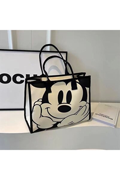 Choice1 حقيبة قماشية نسائية أنيقة وعملية بتصميم ميكي ماوس الكرتوني الجديد من ...