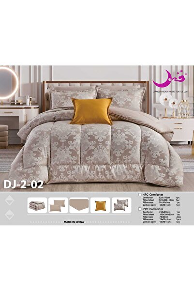 Moon Double puffy jacquard bedspread set 230*250 - 7 pieces - Double Duvet set