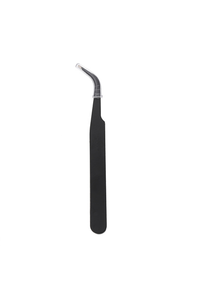 choice2 Black 01 1pcs Colorful Tweezers Repair Tools Beads Nail Art Rhineston...