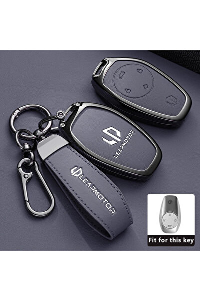 Choice7 keyfob for Leapmotor Style 1-Grey-1PC Zinc Alloy Car Key Case Fob for...