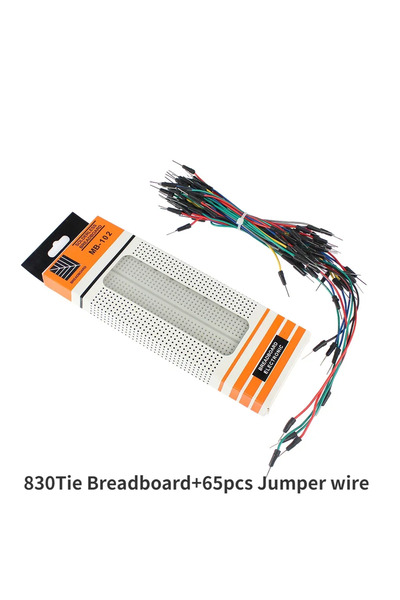 Choice3 لوحة تجارب MB102-65 قطعة، لوحة تجارب MB-102، 400-830 نقطة، لوحة دوائر...