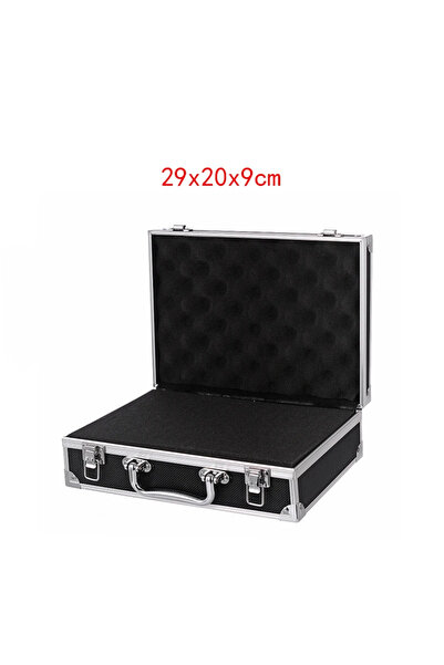 Choice4 29x20x9cm1 ToolBox Portable Aluminum Safety Equipment Toolbox Instrum...