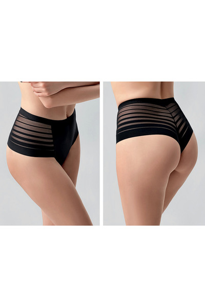 Slendos Women'S, Non-Marking, Transparent Stripe Detailed, Normal Waist 2 Pie...