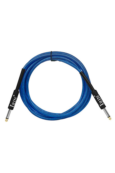 Choice1 3M Blue IRIN Guitar Audio Cable 3M/6M/10M Connection Line 6.35MM Doub...