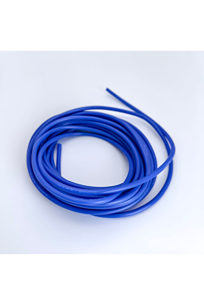 Choice82 سلك كهربائي سيليكوني أزرق بطول 5 أمتار، مقاس 16 AWG، متوفر بأحجام 14...