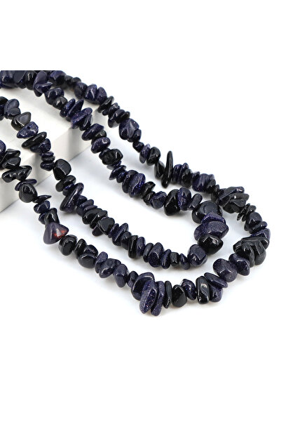 Choice11 16 inches (3-5mm) Syn-Blue Goldstone 3-5mm/5-8mm Natural Garnet Amet...