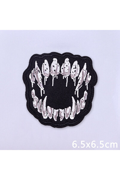 Choice28 PE6736CT رقعات مضحكة على طراز البانك قابلة للكي على الملابس، رقعات ل...