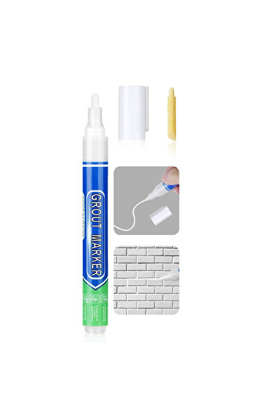 MaffStuff Marker corector rosturi gresie faianță alb 15 ml