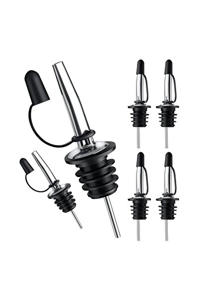 Choice1 6 قطع (عبوة من 12 قطعة) من صنابير زجاجات المشروبات الكحولية، فوهة صب ...