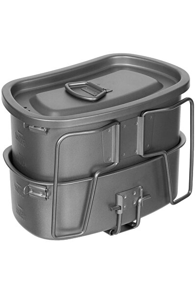 Fox 3-piece titanium canteen kit with cover