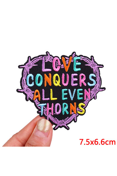 Choice18 PE9989CT 2024 May New Cartoon Patches Letter/Butterfly Embroidery Pa...