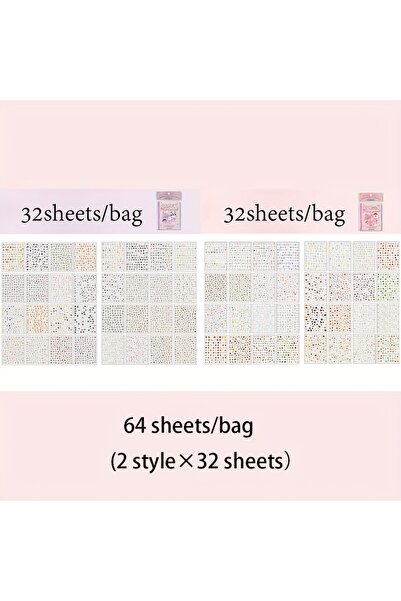 choice2 جميع أوراق كتاب ملصقات مستر بيبر الـ 64، ملصقات ديكور صغيرة لطيفة، مل...