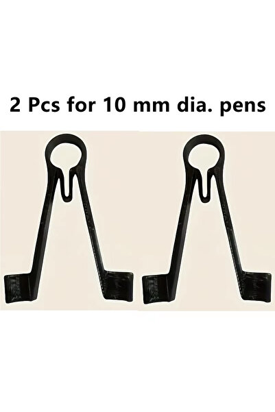 Choice6 2 x 10mm black 3D-printed multimeter probe holder, 8mm/10mm electrici...