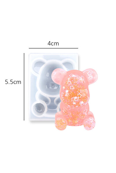 Choice3 قالبان ثلاثيا الأبعاد على شكل حيوانات مصنوعة من الراتنج، قوالب صب الر...