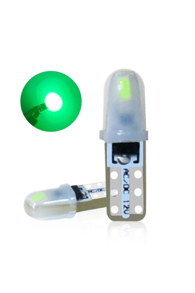 Choice17 10 green Ultra Bright T5 W1.2W W2.3W Canbus Car LED Reading Bulbs Re...