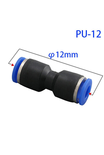 Choice4 5PCS PU12mm Pu Pneumatic Fittings Plastic Connector PG 4mm 6mm 8mm 10...
