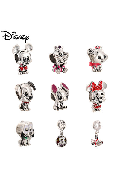 Choice4 9PCS 2 PCS/Lot MIX Style Colorful Enamel Disney Mickey Minnie Stitch ...