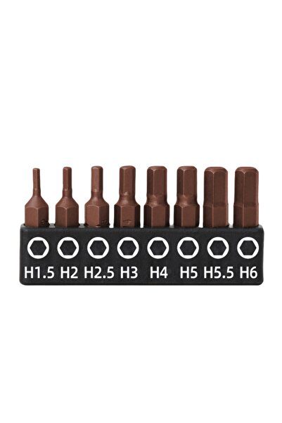 Choice8 S2 Bit PH1.5-H6 8PCS S2 Security Head Screwdriver Drill Set 1/4 S2 St...