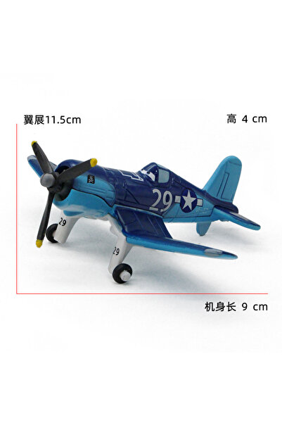 Choice9 02 طائرات ديزني بيكسار ألعاب معدنية مصبوبة دعامة نفاثة داستي معدنية م...