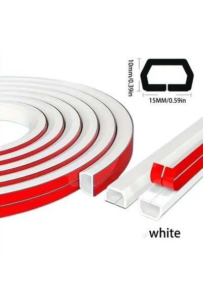 Choice1 غطاء سلك أرضي مضاد للضغط من 3 أمتار، أبيض، 6 قطع، قطعة واحدة، من 3 أم...