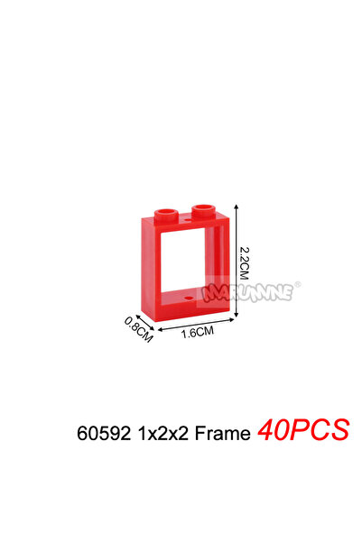 Choice33 60592 إطار 5 مارومين إم طوب باب إطار نافذة زجاج بناء طوب بناء أجزاء ...