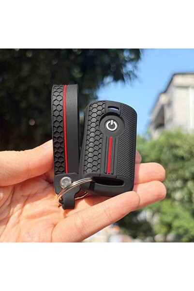 Choice6 RedlineChain B set A Set/2pcs Keychain+key Case For YAMAHA Xmax 250 2...